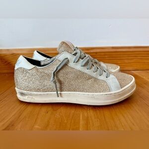P448 Women's John Glitter Sneakers | Size 5.5 (EU 36)